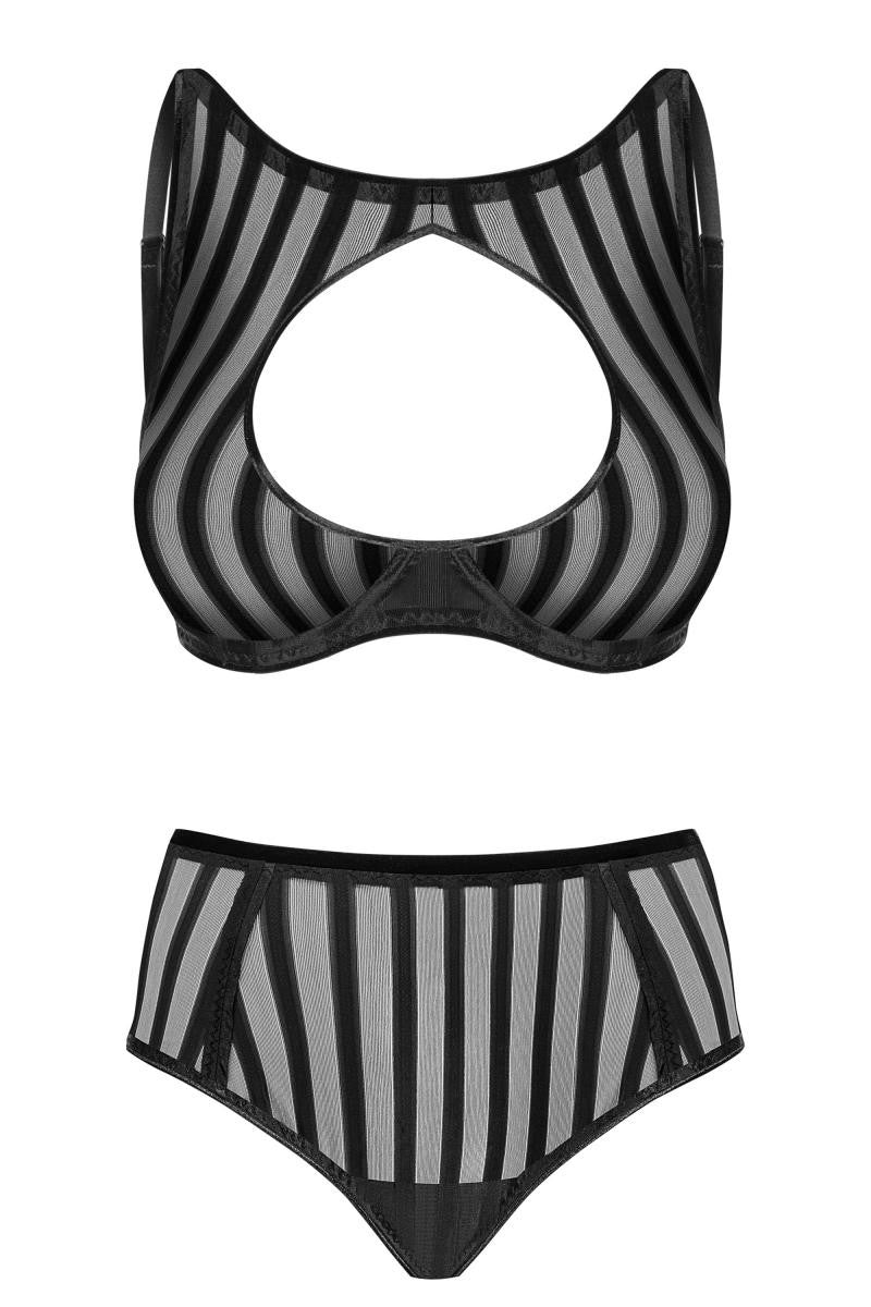 121418 Set aus High Neck Bügel-BH und Panty von Petite Noir 121418 Set aus High Neck Bügel-BH und Panty von Petite Noir